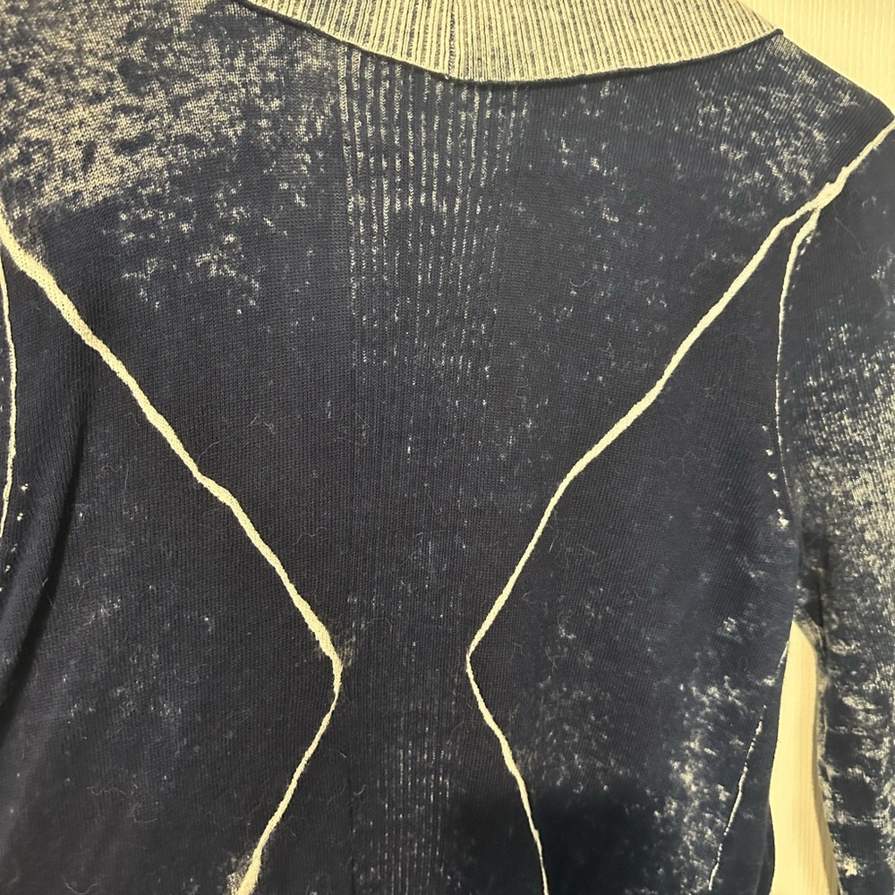 NWOT Blanc Noir Huntress Blue Cardigan Stylish new without tags - Picture 13 of 13
